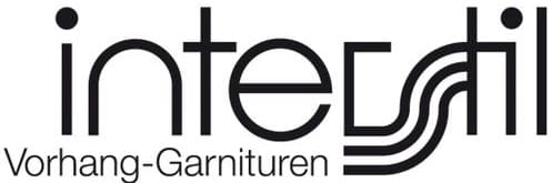 interstil Logo schwarz weiß
